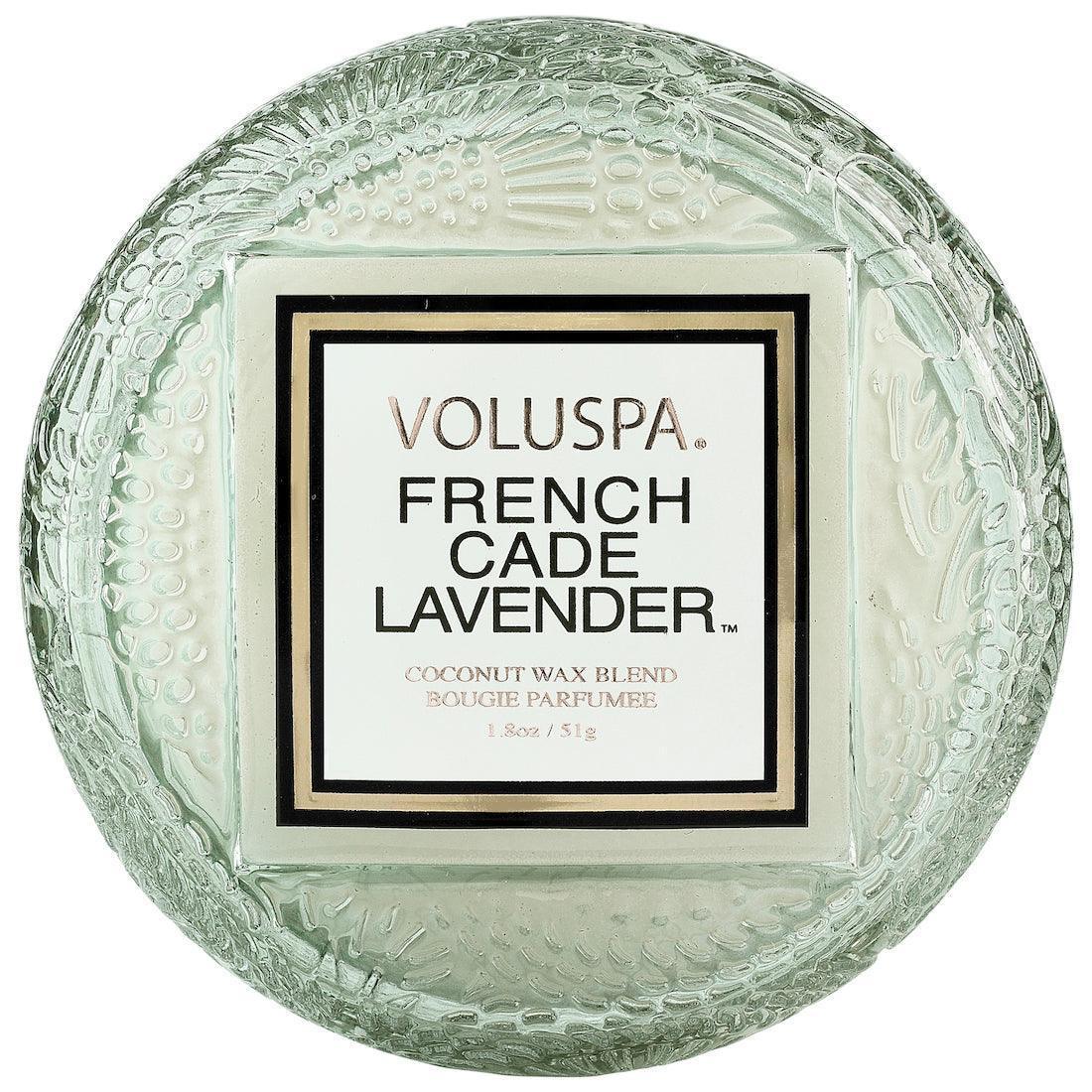 Voluspa Duftkerze French Cade Lavender | Japonica Collection | Macaron