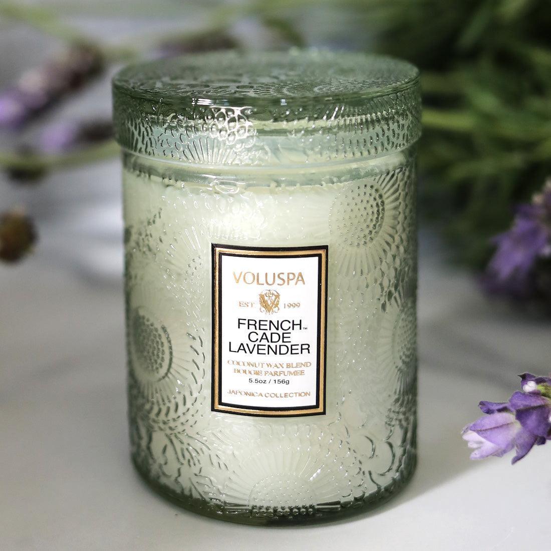 Voluspa Duftkerze French Cade Lavender | Japonica Collection | Small Jar