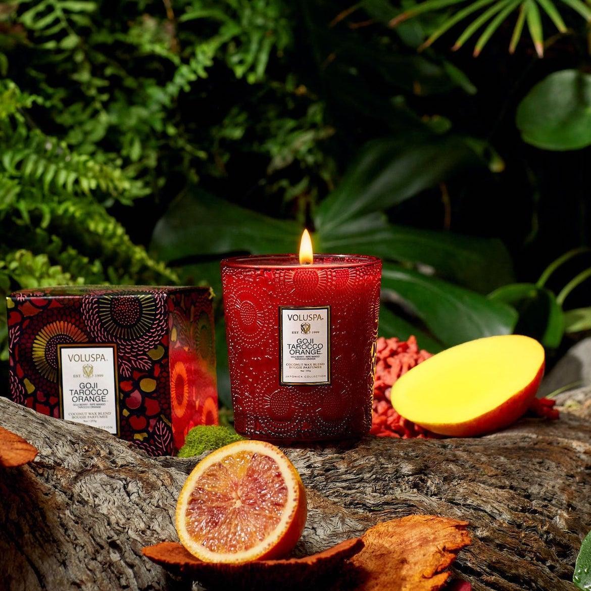 Voluspa Duftkerze Goji Tarocco Orange | Japonica Collection | Classic Candle