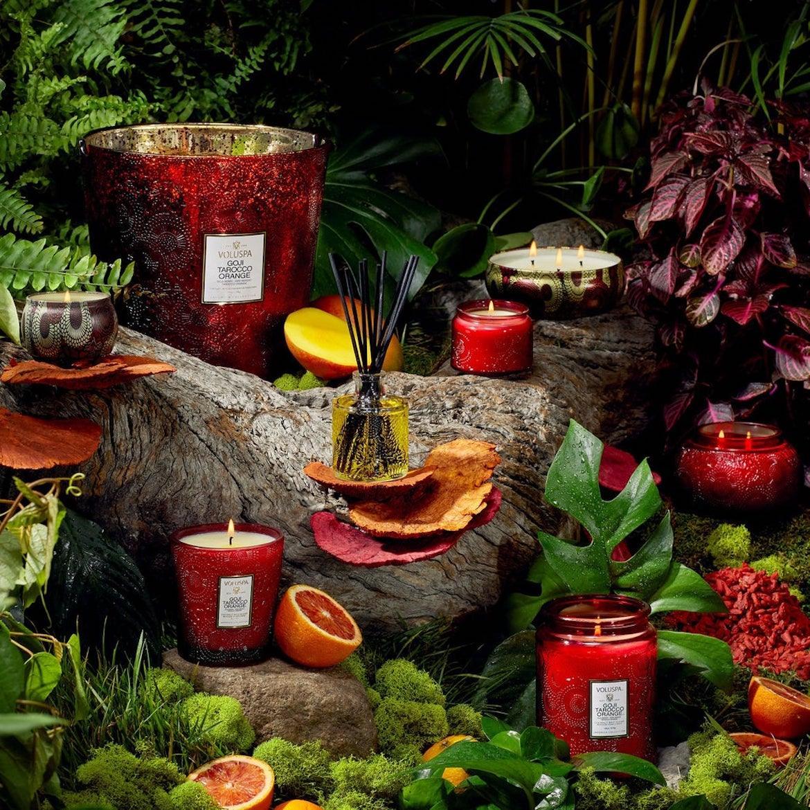 Voluspa - Duftkerze Goji Tarocco Orange | Japonica Collection | Classic Candle - Codeso Living