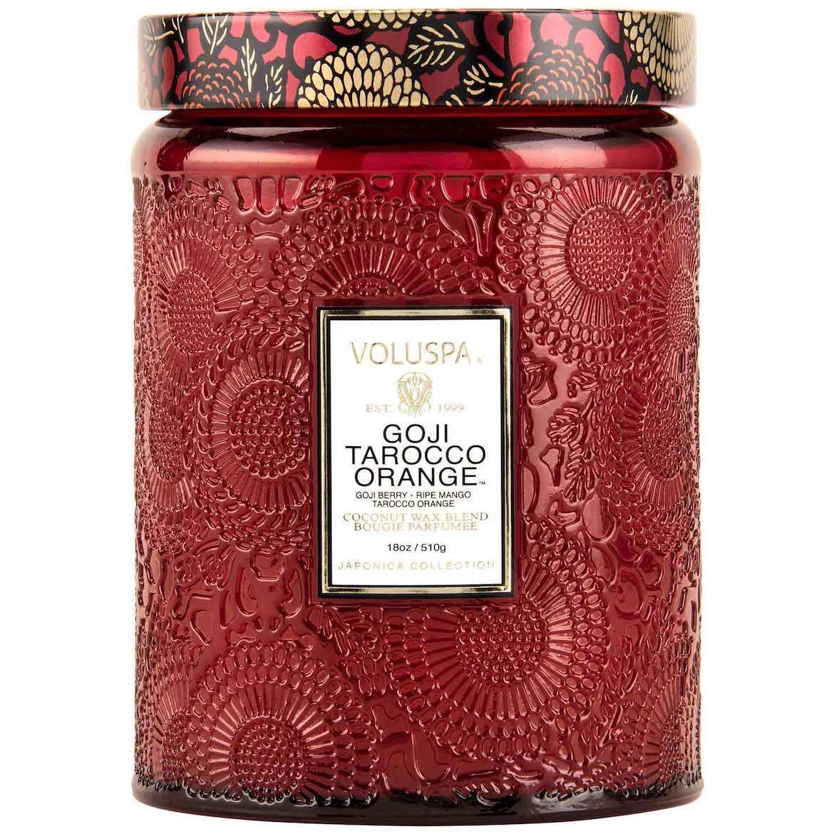 Voluspa Duftkerze Goji Tarocco Orange | Japonica Collection | Large Jar