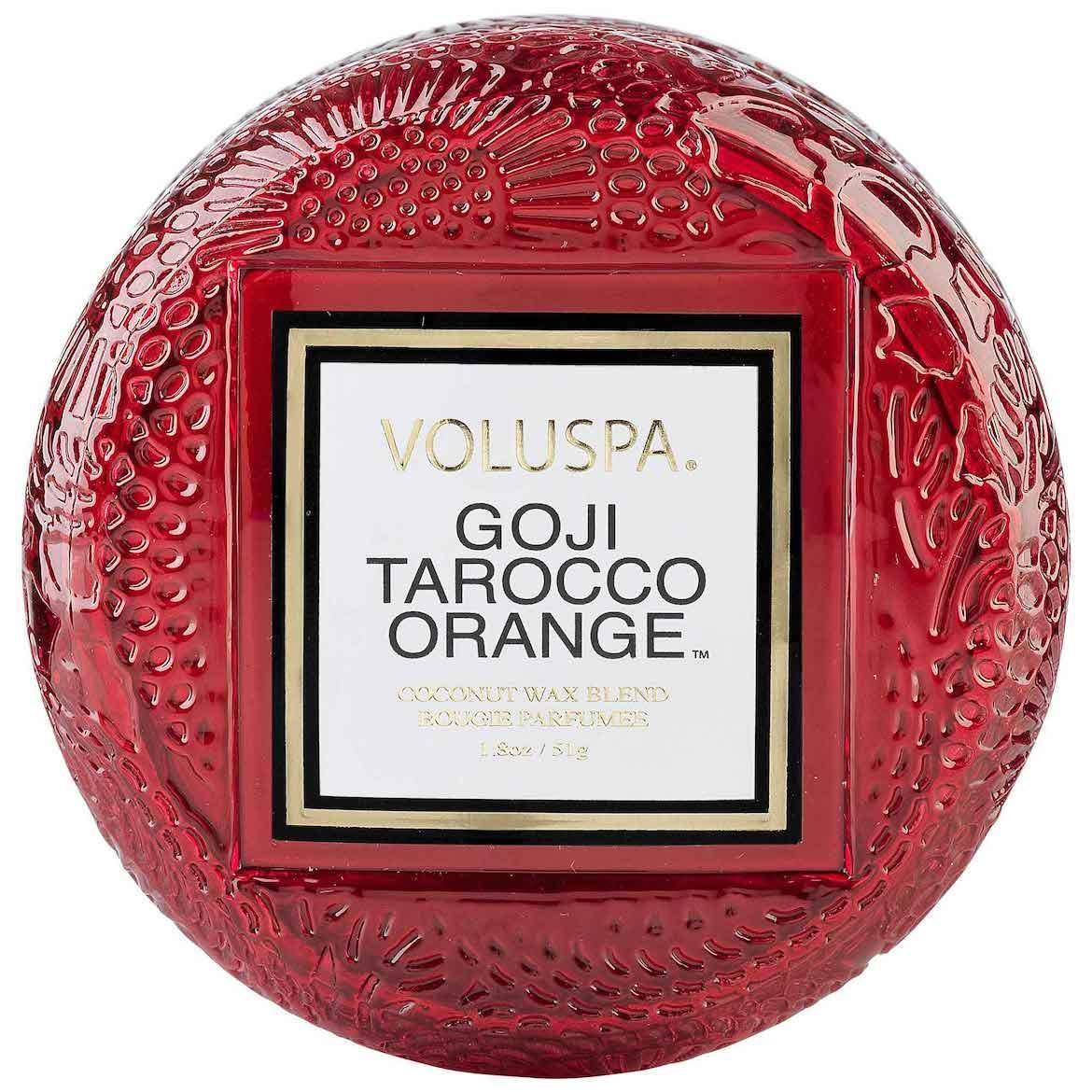 Voluspa Duftkerze Goji Tarocco Orange | Japonica Collection | Macaron