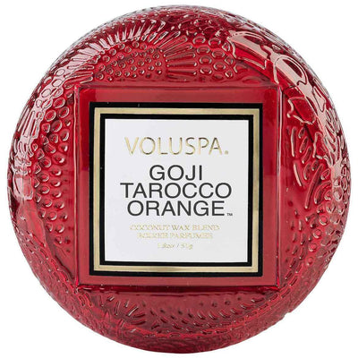 Voluspa Duftkerze Goji Tarocco Orange | Japonica Collection | Macaron