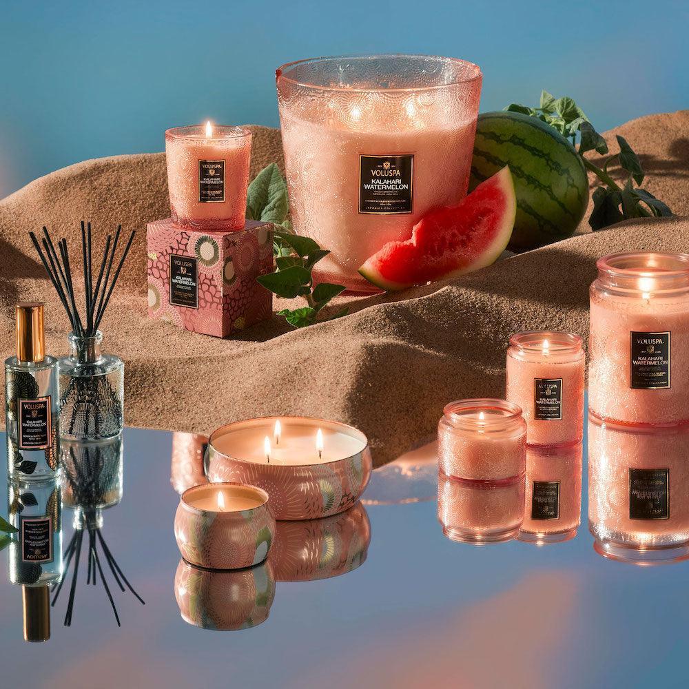 Voluspa Duftkerze Kalahari Watermelon | Japonica Collection | Classic Candle