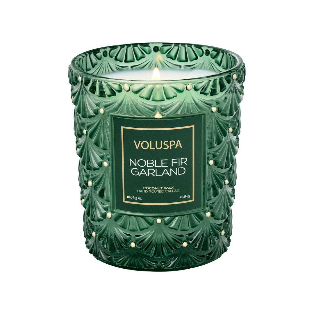 Voluspa Duftkerze Noble Fir Garland Limited Holiday Edition | Classic Candle