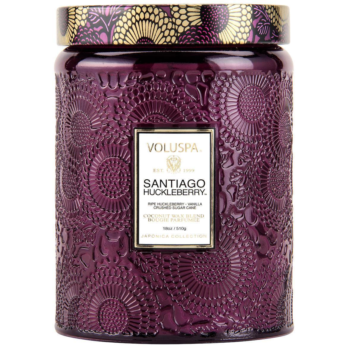 Voluspa Duftkerze Santiago Huckleberry | Japonica Collection | Large Jar