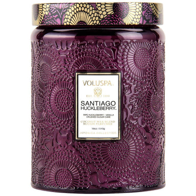 Voluspa Duftkerze Santiago Huckleberry | Japonica Collection | Large Jar