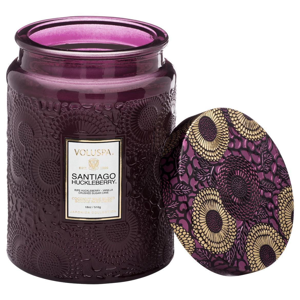 Voluspa Duftkerze Santiago Huckleberry | Japonica Collection | Large Jar