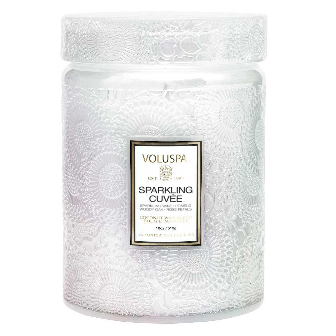 Voluspa Duftkerze Sparkling Cuvée Limited Holiday Edition | Large Jar