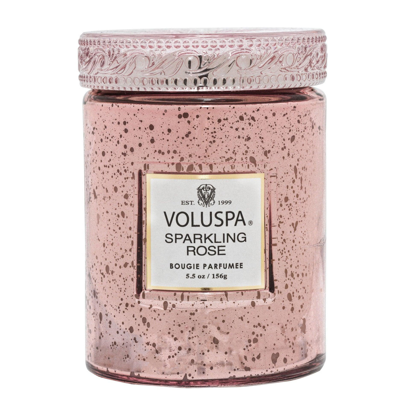 Voluspa Duftkerze Sparkling Rose Vermeil Collection | Small Jar