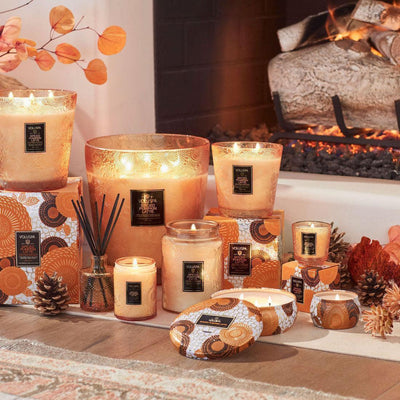 Voluspa Raumduft Spiced Pumpkin Latte Limited Holiday Edition | Diffuser mit Duftstäbchen