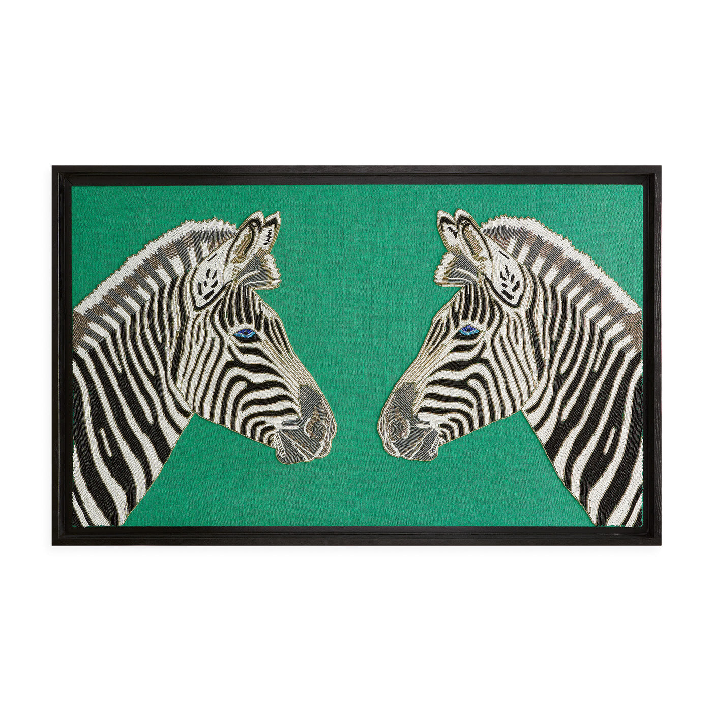 Jonathan Adler Wandbild Zebra Beaded Wall Art