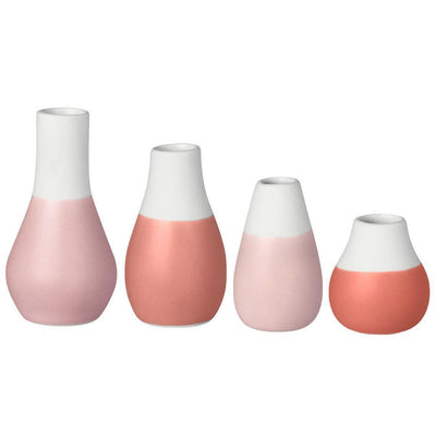 Räder Zuhause Mini Pastellvasen 4er Set