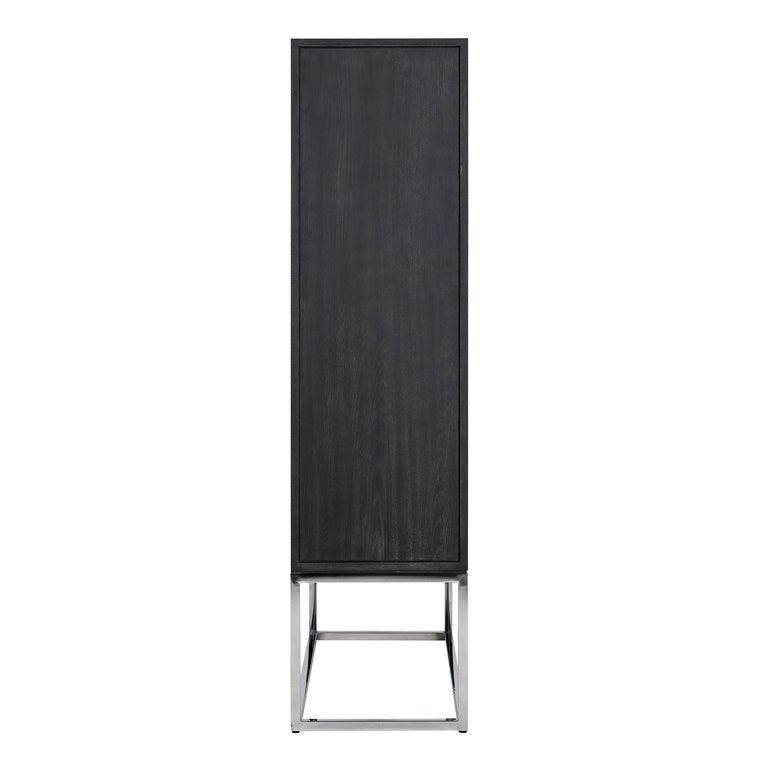 Richmond Interiors Richmond Interiors 2-türiger Schrank Blackbone Silber | 108x175 cm Codeso Living