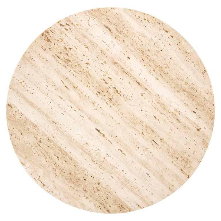 Richmond Interiors 2er Set Travertine Beistelltisch Avalon