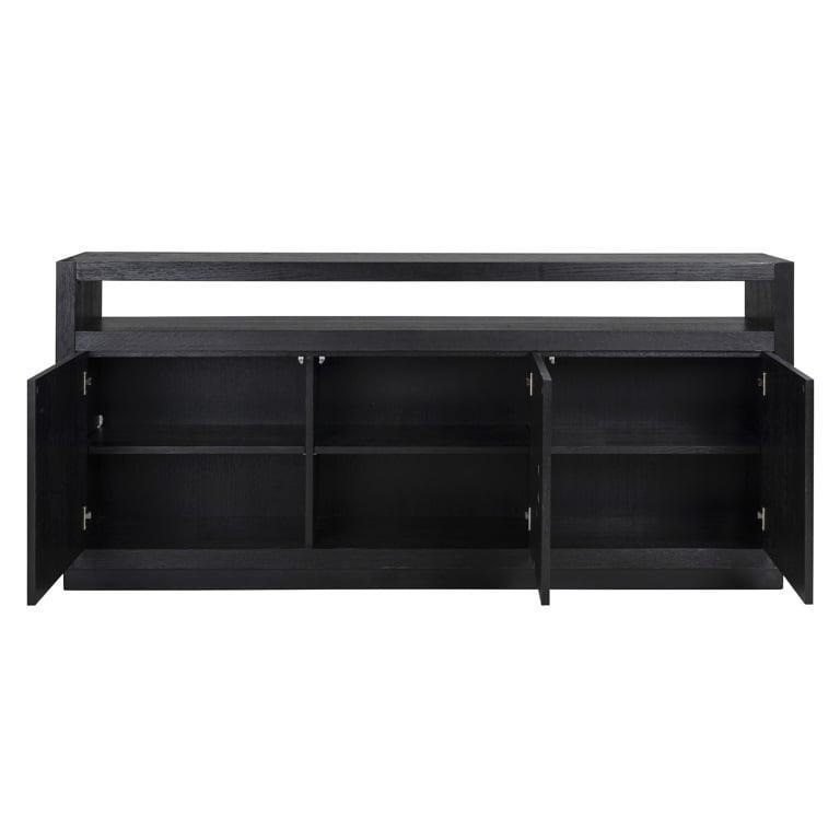 Richmond Interiors 3-türiges Sideboard Oakura | Schwarz