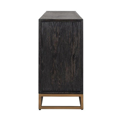 Richmond Interiors 4-türiges Sideboard Blackbone brass | 225x90 cm