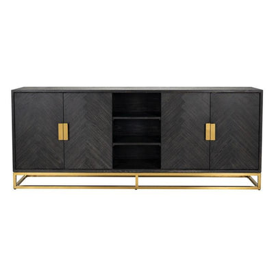 Richmond Interiors Richmond Interiors 4-türiges Sideboard Blackbone Gold | 225x90 cm Codeso Living