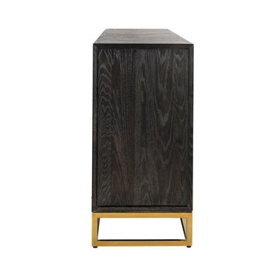 Richmond Interiors Richmond Interiors 4-türiges Sideboard Blackbone Gold | 225x90 cm Codeso Living