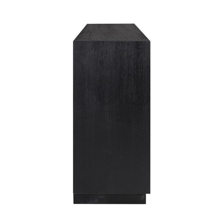 Richmond Interiors 4-türiges Sideboard Oakura | Schwarz