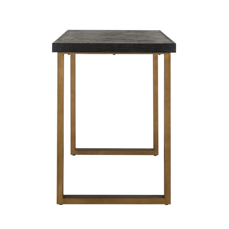 Richmond Interiors Bartisch Blackbone brass | 160x80 cm