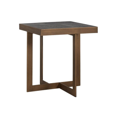 Richmond Interiors Richmond Interiors Beistelltisch Cambon 50x50 cm | Dark coffee Codeso Living