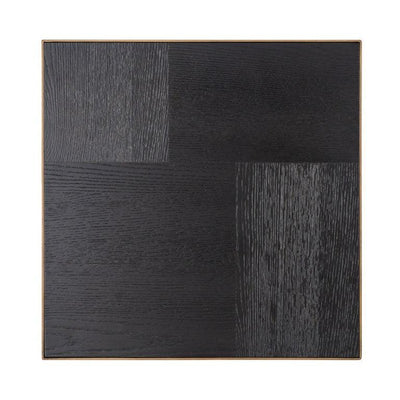 Richmond Interiors Beistelltisch Cambon 50x50 cm | Dark coffee