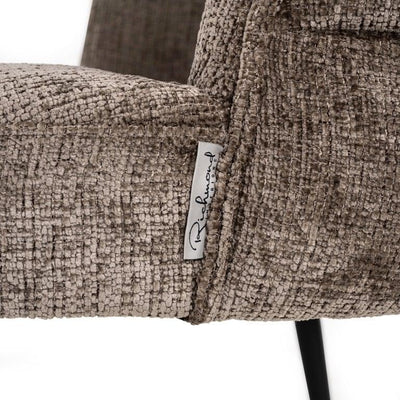 Richmond Interiors Richmond Interiors Chenille-Esszimmerstuhl Stella | Niagara 104 Stone Chenille Codeso Living