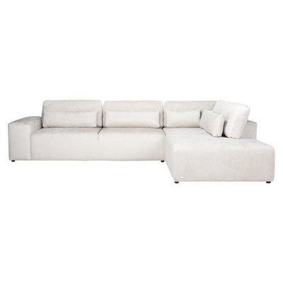 Richmond Interiors Richmond Interiors Ecksofa Lund 3 Sitzer mit Lounge rechts | cream Codeso Living