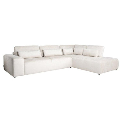 Richmond Interiors Richmond Interiors Ecksofa Lund 3 Sitzer mit Lounge rechts | cream Codeso Living