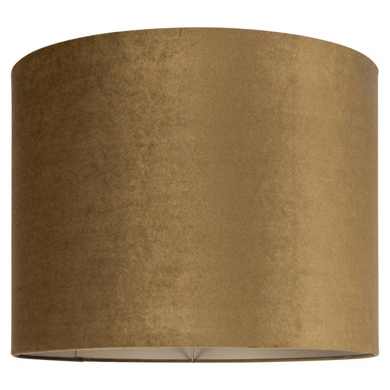 Richmond Interiors Runder Lampenschirm Addy Gold | ø 50 cm