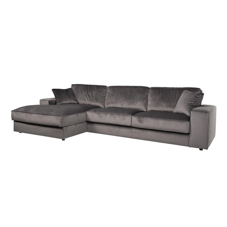 Richmond Interiors Richmond Interiors Ecksofa Santos 2,5 Sitzer mit Lounge links | Stone Codeso Living